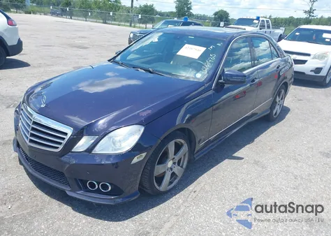 2010 Mercedes-Benz E 350 из США, поврежденный, VIN WDDHF5GB8AA048935